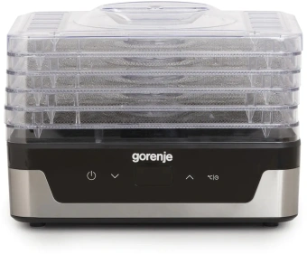 Сушка для фруктов и овощей Gorenje FDK400DE 5под. 240Вт нержавеющая сталь - купить недорого с доставкой в интернет-магазине