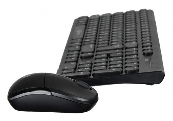 Клавиатура + мышь Оклик 220M клав:черный мышь:черный USB беспроводная slim Multimedia - купить недорого с доставкой в интернет-магазине