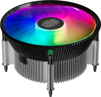 Устройство охлаждения(кулер) Cooler Master i70C ARGB Soc-1700/1851 серебристый/черный 4-pin 28dB Al 130W 400gr Ret (RR-I7C7-18PA-R1) - купить недорого с доставкой в интернет-магазине