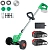 Триммер электрический Zitrek GreenCut 20 Pro аккум. 650Вт неразбор.штан. реж.эл.:леска/нож/диск