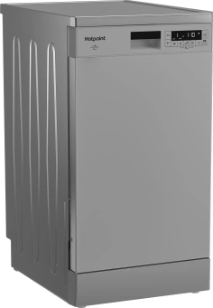 Посудомоечная машина Hotpoint HFS 1C57 S серебристый (узкая) инвертер - купить недорого с доставкой в интернет-магазине