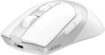 Мышь A4Tech Fstyler FB50CS Plus белый оптическая 3200dpi silent беспров. BT/Radio USB 7but - купить недорого с доставкой в интернет-магазине