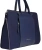 Деловая сумка женская Piquadro Lyra CA4021W92T/BLU с отделением для ноутбука 15.6" темно-синяя нейлон/натур.кожа - купить недорого с доставкой в интернет-магазине