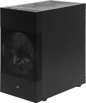 Корпус Aerocool Atomic Lite-G-BK-v2 черный без БП mATX 6x120mm 2x140mm 1xUSB2.0 2xUSB3.0 audio bott PSU - купить недорого с доставкой в интернет-магазине
