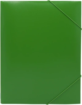 Папка на резинке Silwerhof Eco A4 пластик кор.15мм 0.5мм зеленый - купить недорого с доставкой в интернет-магазине