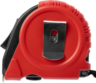 Рулетка строительная Matrix Rubber дл.полотна 7.5м изм.шкала в см зацеп простой красный/черный (31001) - купить недорого с доставкой в интернет-магазине