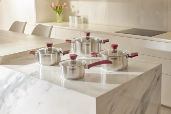 Набор посуды Rondell Strike RDS-818 8 предметов - купить недорого с доставкой в интернет-магазине