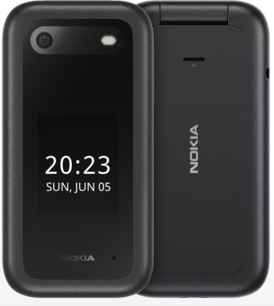 Мобильный телефон Nokia 2660 TA-1469 DS EAC 0.048 черный раскладной 3G 4G 1.8" 120x160 Series 30+ GSM900/1800 GSM1900 - купить недорого с доставкой в интернет-магазине