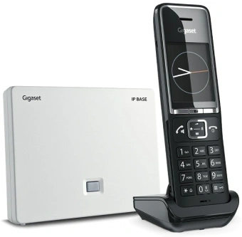 Телефон IP Gigaset Comfort 550A IP Base Rus черный (S30852-H3037-R104) - купить недорого с доставкой в интернет-магазине