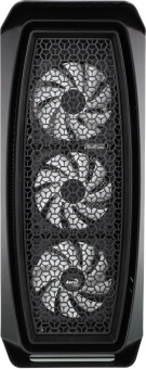 Корпус Aerocool Aero One Frost-G-BK-v1 черный без БП ATX 4x120mm 2x140mm 2xUSB3.0 audio bott PSU - купить недорого с доставкой в интернет-магазине