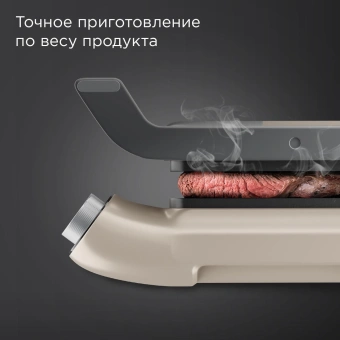 Электрогриль Редмонд SteakMaster GM303 2200Вт бежевый - купить недорого с доставкой в интернет-магазине