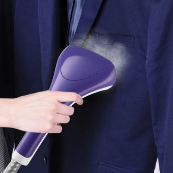 Отпариватель напольный Kitfort КТ-990 1580Вт белый/синий - купить недорого с доставкой в интернет-магазине