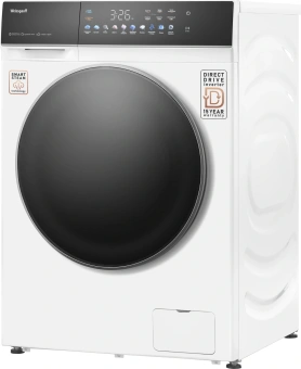 Стиральная машина Weissgauff WM 62210 Direct Drive Touch Inverter Steam класс: A+++ загр.фронтальная макс.:10.5кг белый - купить недорого с доставкой в интернет-магазине