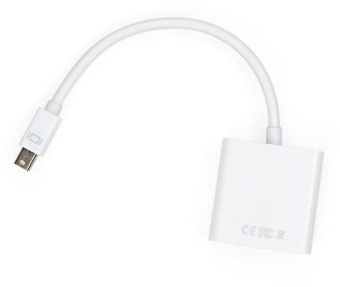 Переходник видео Premier 6-912 miniDisplayport (m)/VGA (f) 0.15м. белый - купить недорого с доставкой в интернет-магазине