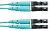 Патч-корд Panduit Opti-Core FX2ELLNSNSNM003 2x50/125 OM3 LC дуплекс-SC дуплекс 3м LSZH аквамарин