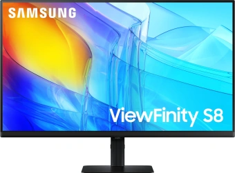 Монитор Samsung 32" ViewFinity S8 S32D800EAIXCI черный VA LED 5ms 16:9 HDMI матовая HAS Piv 3000:1 350cd 178гр/178гр 3840x2160 60Hz DP 4K USB 6.9кг - купить недорого с доставкой в интернет-магазине