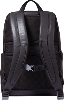 Рюкзак мужской Piquadro Black Square CA6503B3/TM темно-коричневый натур.кожа - купить недорого с доставкой в интернет-магазине