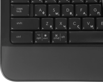 Клавиатура Logitech K650 черный USB беспроводная BT/Radio Multimedia (подставка для запястий) (920-010954) - купить недорого с доставкой в интернет-магазине