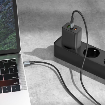 Кабель Hoco X92 Honest X92 HONEST TYPE-C TO TYPE-C USB Type-C-USB Type-C 3м черный коробка - купить недорого с доставкой в интернет-магазине