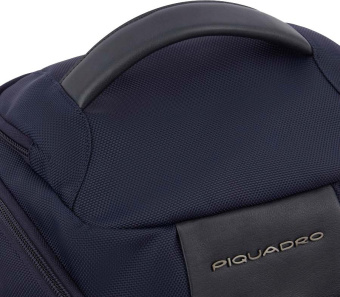 Сумка дорожная Piquadro Brief2 BV6154BR2/BLU синий нейлон/натур.кожа - купить недорого с доставкой в интернет-магазине