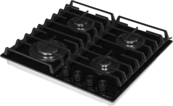 Газовая варочная поверхность Vitek VGH 6420 BG стекло черное - купить недорого с доставкой в интернет-магазине