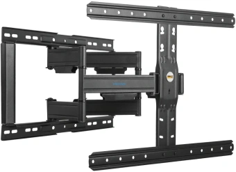 Кронштейн для телевизора Kromax Ultra Slim-102 черный 32"-90" макс.60кг настенный поворот и наклон - купить недорого с доставкой в интернет-магазине