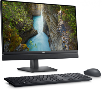 Моноблок Dell Optiplex 7410 23.8" Full HD i5 13500T (1.2) 16Gb SSD256Gb UHDG 770 CR Windows 11 Pro GbitEth WiFi BT 130W клавиатура мышь Cam черный 1920x1080 - купить недорого с доставкой в интернет-магазине
