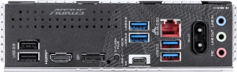Материнская плата Gigabyte B550M X A ELITE WF7 Soc-AM4 AMD B550 4xDDR4 mATX AC`97 8ch(7.1) 2.5Gg RAID+HDMI+DP - купить недорого с доставкой в интернет-магазине