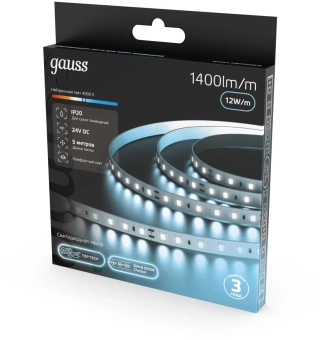 Лента Gauss 23637042010 5м - купить недорого с доставкой в интернет-магазине