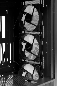 Корпус Accord 3602 черный без БП ATX 4x120mm 6x140mm 3x200mm 2xUSB3.0 audio bott PSU - купить недорого с доставкой в интернет-магазине