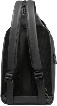 Рюкзак слинг мужской Piquadro Solm CA7028S141/N черный натур.кожа - купить недорого с доставкой в интернет-магазине