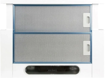 Вытяжка встраиваемая Jet Air Aurora LX/WH/F/60 белый управление: кнопочное (1 мотор) - купить недорого с доставкой в интернет-магазине