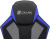 Кресло игровое Оклик -121G черный/синий сиденье черный/синий искусст.кожа/сетка с подголов. крестов. пластик черный - купить недорого с доставкой в интернет-магазине