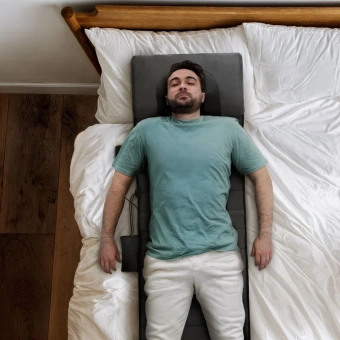 Массажный мат Kitfort КТ-5929 30Вт черный - купить недорого с доставкой в интернет-магазине