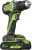 Дрель-шуруповерт Greenworks DD560 аккум. патрон:быстрозажимной (3708407CUC) - купить недорого с доставкой в интернет-магазине