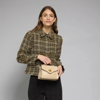Сумка женская The Bridge Irene 04520501/TH бежевая натур.кожа - купить недорого с доставкой в интернет-магазине