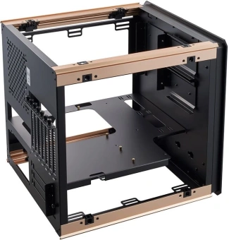 Корпус Azza Regis черный без БП ATX 5x120mm 4x140mm 2xUSB3.0 audio bott PSU - купить недорого с доставкой в интернет-магазине