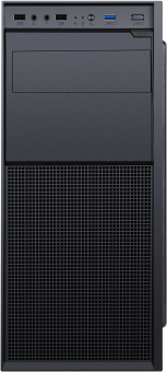 Корпус Accord A-300 черный без БП ATX 4x120mm 2xUSB2.0 1xUSB3.0 audio - купить недорого с доставкой в интернет-магазине