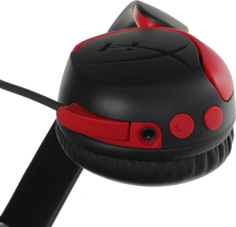 Наушники с микрофоном HyperX Cloud Mini черный/красный накладные BT оголовье (7G8F1AA) - купить недорого с доставкой в интернет-магазине