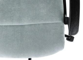 Кресло Бюрократ Triest Fabric серо-голубой Light-28 крестов. металл черный - купить недорого с доставкой в интернет-магазине