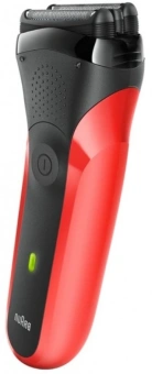 Бритва сетчатая Braun 300s r реж.эл.:3 питан.:элек.сеть/аккум. красный/черный - купить недорого с доставкой в интернет-магазине