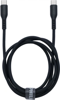 Кабель Philips DLC8601 USB Type-C (m)-USB Type-C (m) 1.2м черный коробка (упак.:1шт) - купить недорого с доставкой в интернет-магазине