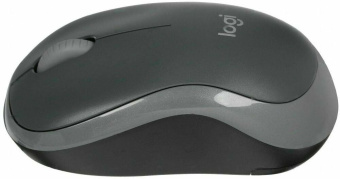 Мышь Logitech M186 черный/серый оптическая 1000dpi беспров. USB для ноутбука 2but (910-004131) - купить недорого с доставкой в интернет-магазине