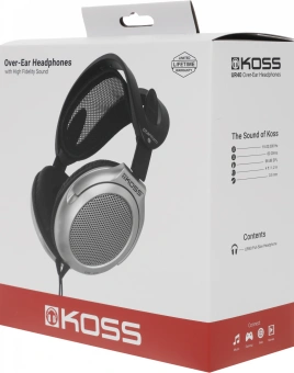 Наушники накладные Koss UR40 1.2м черный проводные оголовье (10101534) - купить недорого с доставкой в интернет-магазине