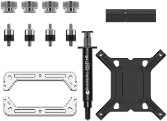 Система водяного охлаждения ID-Cooling FX360 TD Wh ARGB Soc-AM5/AM4/1200/1700/1851 белый 4-pin 27.2dB Al+Cu LCD 350W Ret (FX360 TD WHITE) - купить недорого с доставкой в интернет-магазине