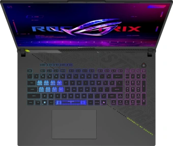 Ноутбук Asus ROG Strix G18 G814PM-S8074 Ryzen 9 8940HX 16Gb SSD1Tb NVIDIA GeForce RTX 5060 8Gb 18" IPS WUXGA (1920x1200) без ОС grey WiFi BT Cam (90NR0L29-M003Y0) - купить недорого с доставкой в интернет-магазине