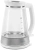 Чайник электрический Domfy DSW-EK505 1.9л. 3000Вт белый/прозрачный корпус: стекло/пластик - купить недорого с доставкой в интернет-магазине