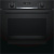 Духовой шкаф Электрический Bosch HBG517EB0R черный - купить недорого с доставкой в интернет-магазине