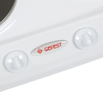 Плита Электрическая Gefest ПЭ 720 белый эмаль (настольная) - купить недорого с доставкой в интернет-магазине