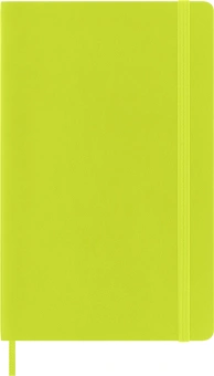 Блокнот Moleskine CLASSIC SOFT QP616C2 Large 130х210мм 192стр. линейка мягкая обложка лайм - купить недорого с доставкой в интернет-магазине